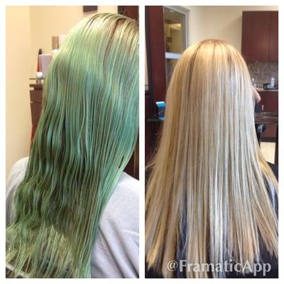 Back to school color correction