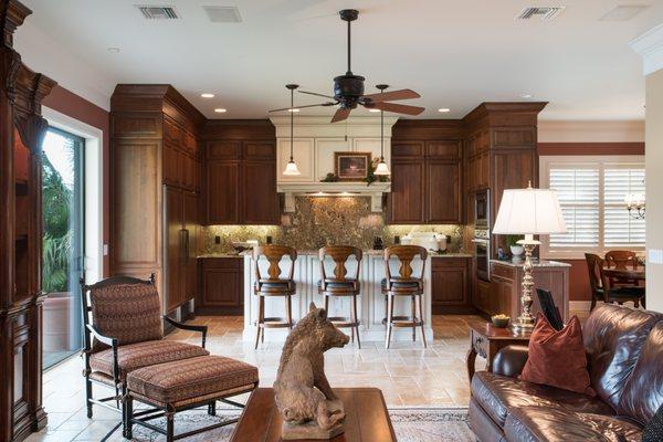 French Country Family Room - Odessa, FL