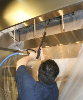 Commercial Hood Steam Cleaning Services