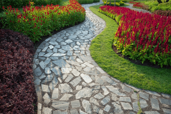 Beautiful Custom Walkways and Sidewalks Add Value To Your Property