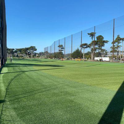 Sports and industrial turf in California.