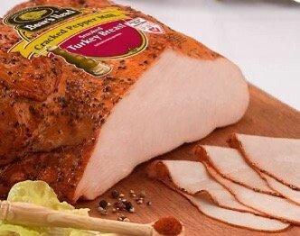 Boars head cracked pepper mill turkey breast