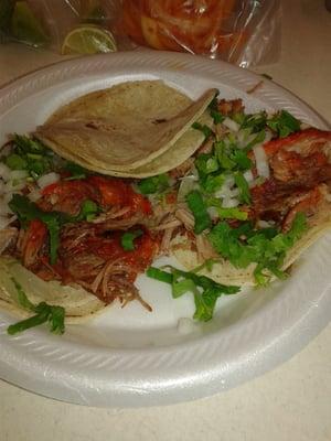 Tacos de carnitas