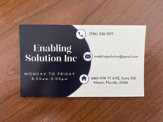 Enabling Solution