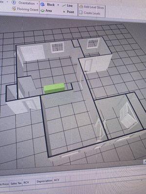 Sketching the property for accuracy of the Loss estimate