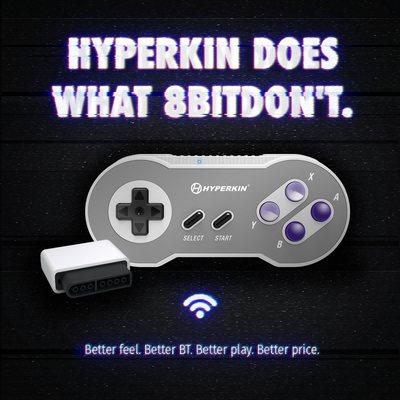 Get yours today!
 
 https://hyperkinlab.com/scout-premium-bt-controller-for-snes-pc-mac-android-includes-wireless-adapter-hyperkin/