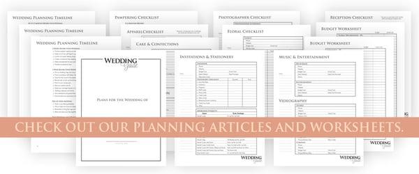 Download our FREE Wedding Planning Sheets on our website www.corridorweddingguide.com