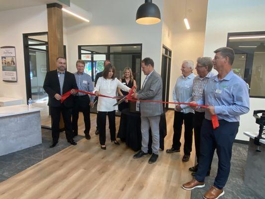 Plumas Bank in Chico, CA ribbon cutting - June 2023