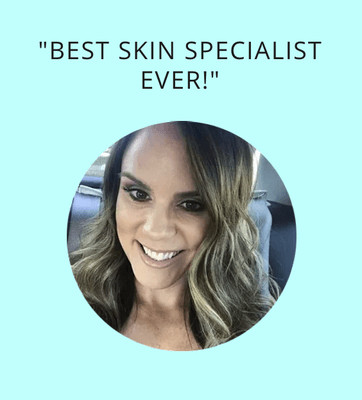 As soon as I was done with my facial my skin never felt so good! - Danielle