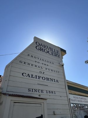 Oldest grocery store in California!