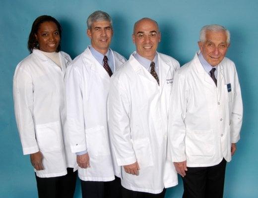 Our amazing Doctors from left to right: Dr. Abrahams, Dr. Williams, Dr. Miller, and Dr. Schaeffer.