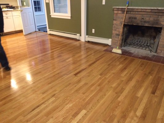 Pictures of Finished Floor from Sue Z Review