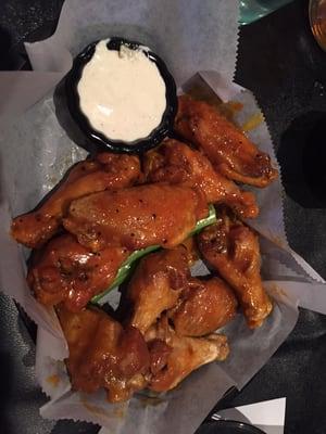 Gold digger and honey hot wings