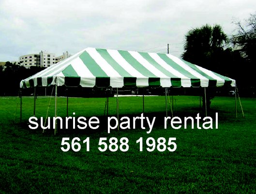 we have all size of tent white or white and green tent