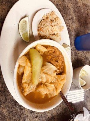 Torta de pescado, el sabor de la torta del pescado era increíble deliciosamente