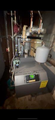 Hot water system, Boiler install 2 zones