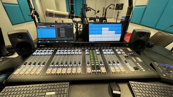 Custom Console ready for years and years of reliable broadcasting.