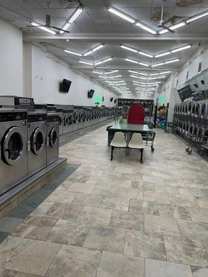 53wash machine and 78dry machine.