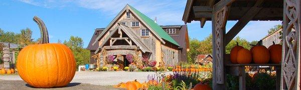 Our farmstand in Fall.