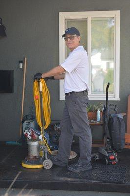 Bryan, owner of Naturally Green Cleaning, a professional carpet cleaning company from Manhattan Beach, CA.