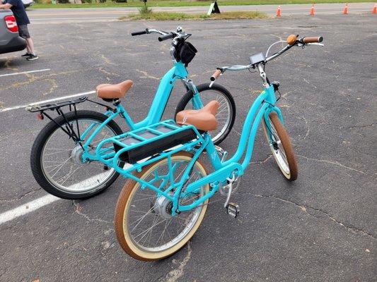 The bikes we rented