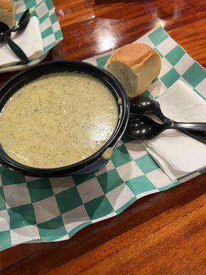 Broccoli cheddar soup