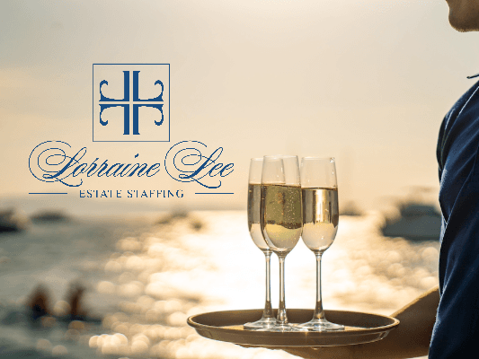 Serve your guests and family in style with the elite household staff of Lorraine Lee Estate Staffing.