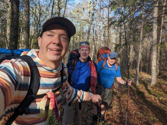 Trans Adirondack Adventure, 1st group in 2023 NOBO