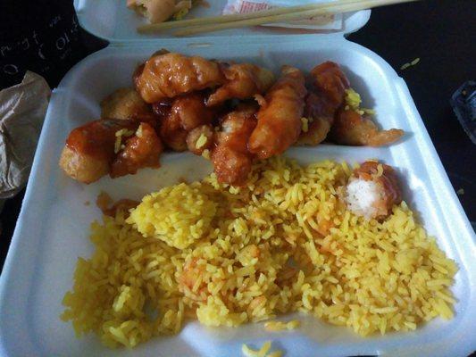 Worst sweet and sour chicken ever