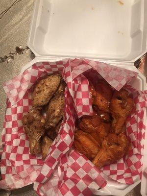 Lemon pepper 1 lb and the Texas valley heat 1lb