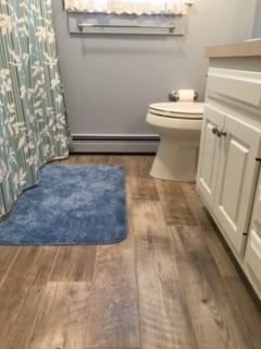 Mannington Adura wood look floor installed by Heritage Floor Covering.