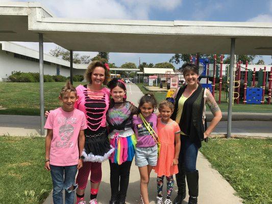 80s Day at Junipero Serra Elementary School