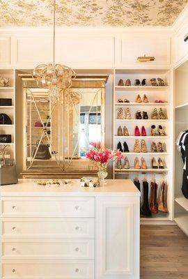 This dream closet could be yours!  Call us to make it a reality! Your clothes deserve this! http://www.loridennis.com/