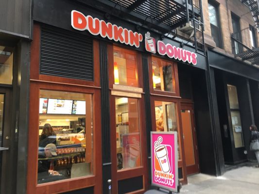 Dunkin doughnuts upper west side