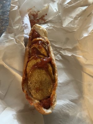 Double Italian Hotdog - Yummmmmm