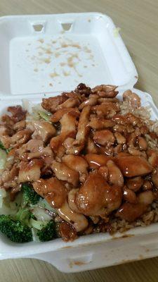 Standard teriyaki chicken