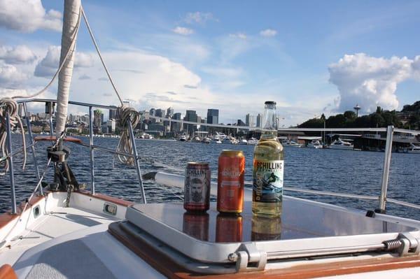 Schilling cider now offered on Boat Tours Seattle!