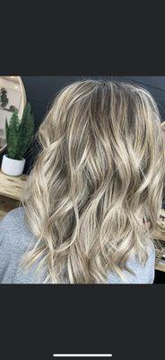 Balayage highlights