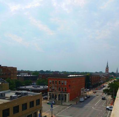 Third Street looking South.