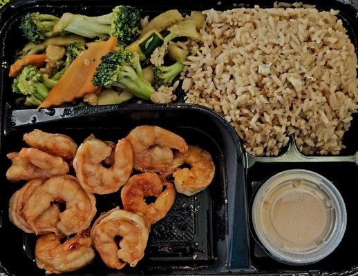 Shrimp hibachi entree