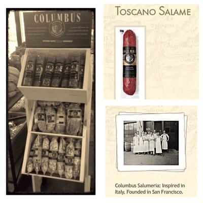 Proud retailer of Columbus Salame!