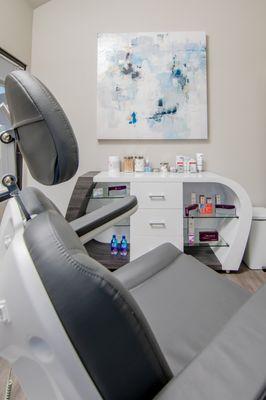 The Aesthetics medicine exam room at Arktos Direct Primary Care