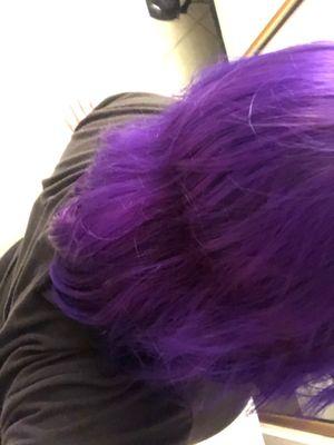 Royal purple hair color