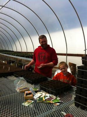 Locally grown herbs and veggies! No pesticides