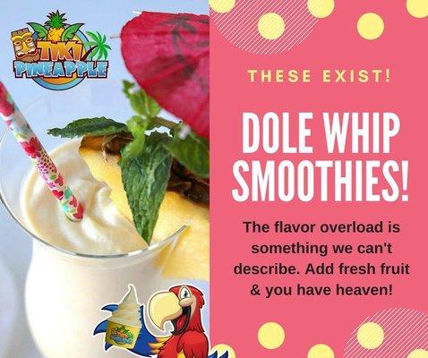 Our exclusive Dole smoothies are a huge hit! Come see why our smoothies are top rated.