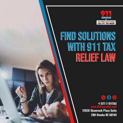 Feeling overwhelmed with tax prep woes? Let 911 Tax Relief turn your chaos into clarity! We provide top-notch service for IRS & State Tax.