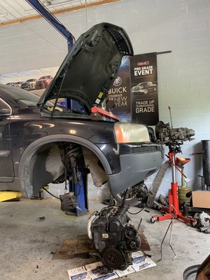 Volvo XC90 engine replacement