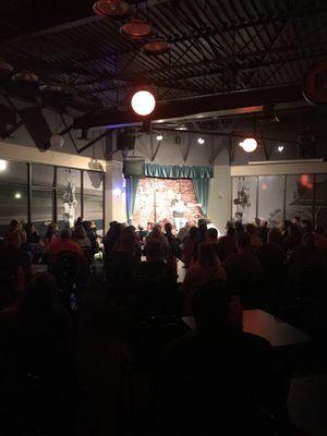 laff tracks comedy club inside Breaktime saturday night