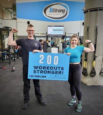 200th workout!