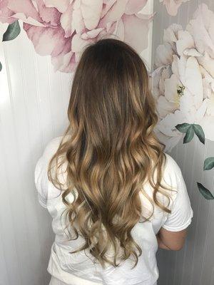 Hair by owner, Katey Bellrose